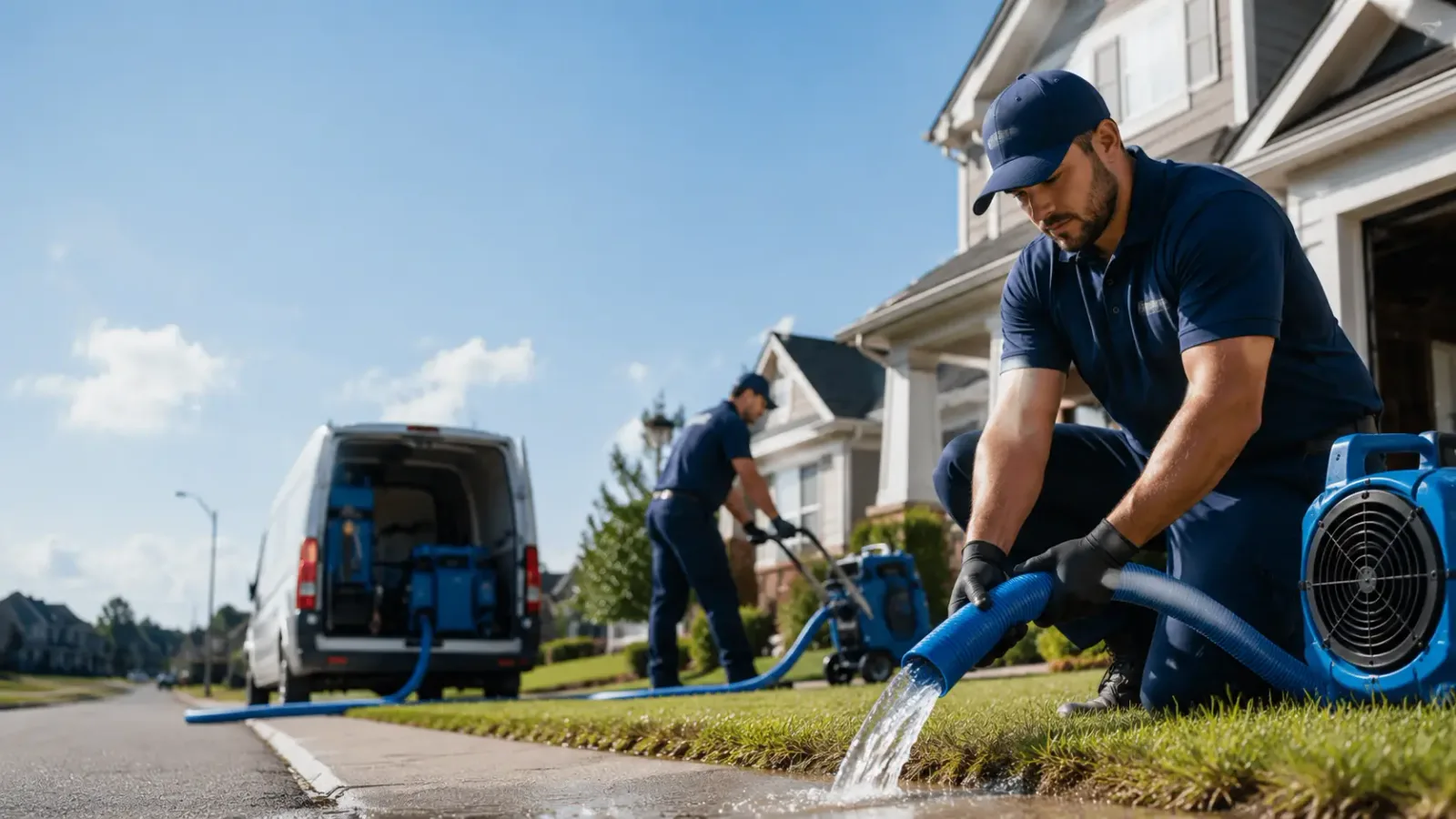Flood Damage Restoration in University, MS